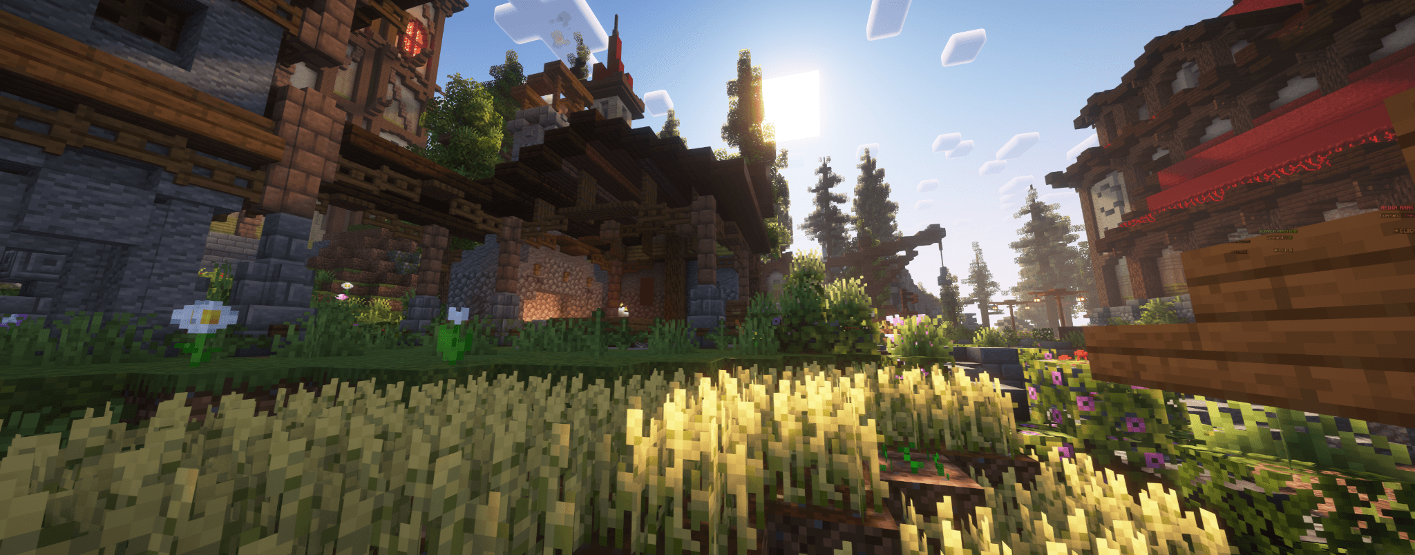 ChargedSMP town marketplace