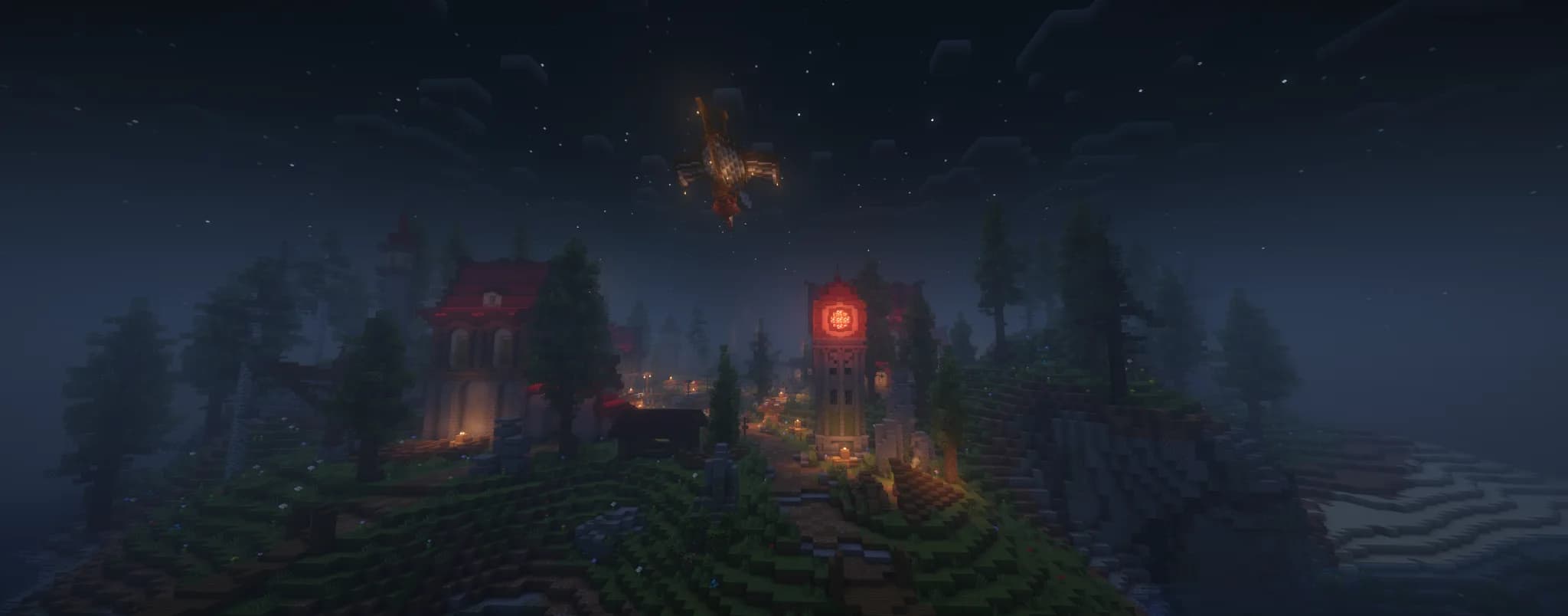 ChargedSMP spawn at night
